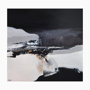 Klur, La neige, 2023, Acrylic on Canvas-QNR-1743039