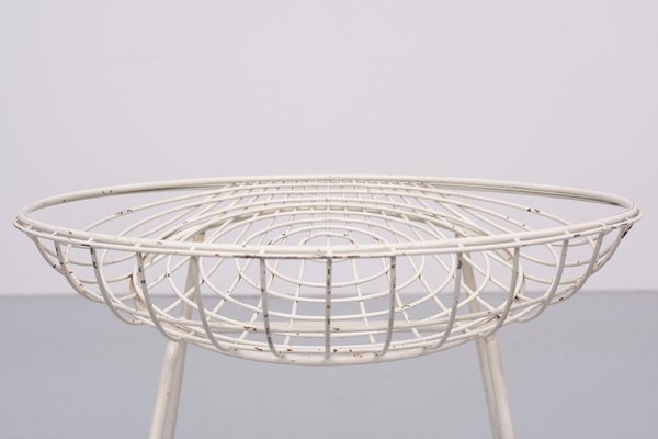 KM05 Wire Stool by Cees Braakman for Pastoe, 1950s-GCG-1263728