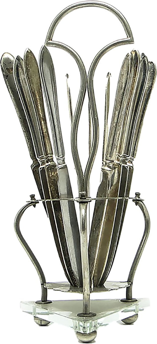 Knife Stand, Germany, 1930s, Set of 13