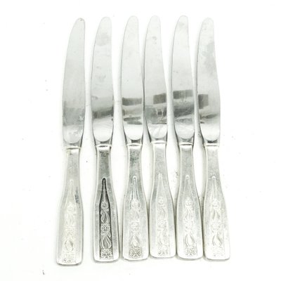 Knifes by Hefra, Poland, 1960s, Set of 6-BKO-1453987