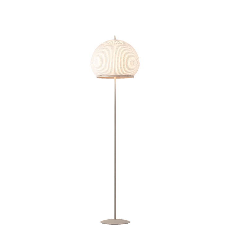 Knit - Led Fabric Floor Lamp by Vibia #ø 45 x H 178 cm