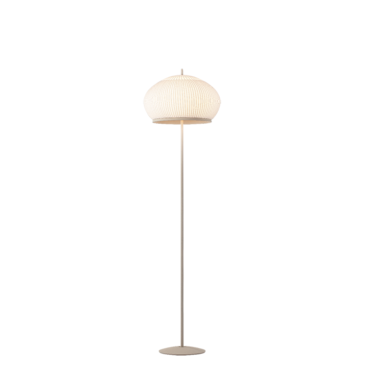 Knit - Led Fabric Floor Lamp by Vibia #ø 45 x H 170 cm