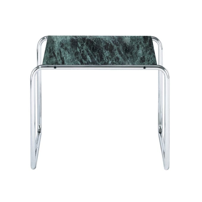 Laccio - Square Marble Coffee Table by Knoll #Green verde Alpi marble (MV)