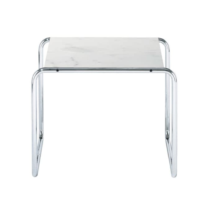 Laccio - Square Marble Coffee Table by Knoll #Calacatta marble (MC)