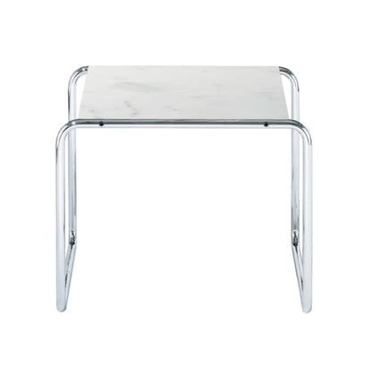 Laccio - Square Marble Coffee Table by Knoll #Calacatta marble (MC)