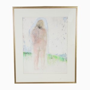 Knotek Jaromir, Nude Woman, 1985, Watercolor on Paper-IND-1371012