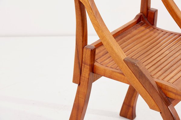 Koa Wood Side Chair by Bruce Erdman, 1984-SFD-995303