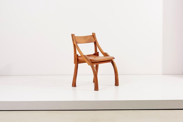 Koa Wood Side Chair by Bruce Erdman, 1984-SFD-995303