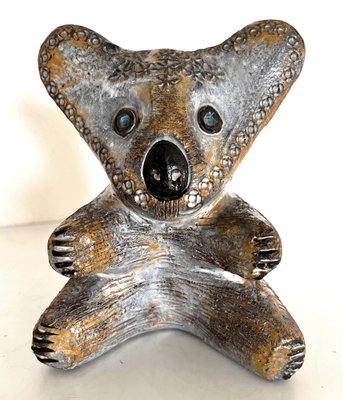 Koala Bear Savings Box by Aldo Londi for Bitossi, Italy, 1960s-VNE-1724159