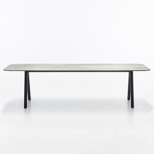 Ceramic Dining Table Kodo by Vincent Sheppard #FOSSIL GREY/CERAMIC FLINT