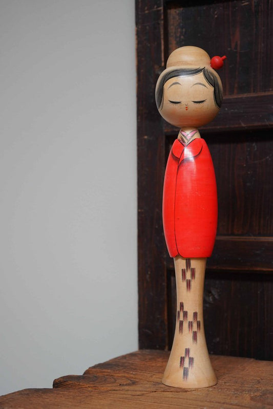 Kokeshi by Hajime Miyashita, Japan, 1970s