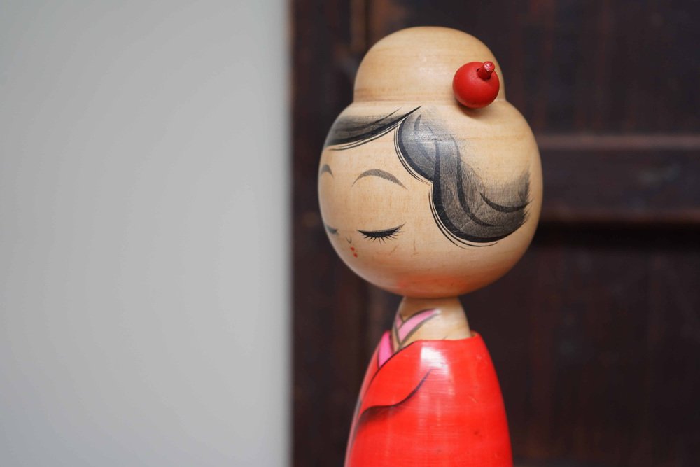 Kokeshi by Hajime Miyashita, Japan, 1970s