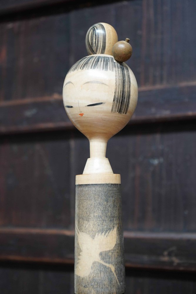 Kokeshi by Miyashita Hajime, Japan, 1970s