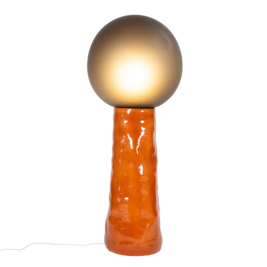 Kokeshi High Grey Acetato Terracotta Floor Lamp by Pulpo