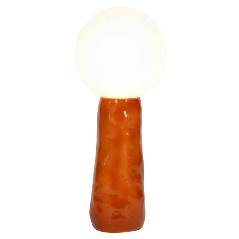 Kokeshi High White Acetato Terracotta Floor Lamp by Pulpo