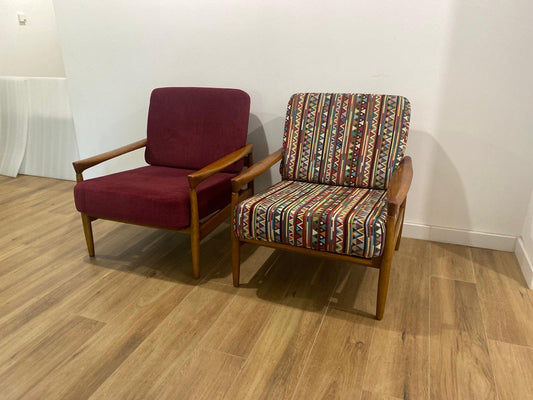 Kolding Armchairs by Erik Wørts for Ikea, 1960s, Set of 2