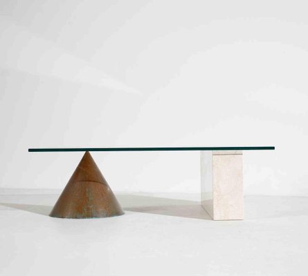 Kono Coffee Table by Massimo and Lella Vignelli for Casigliani, Italy, 1979-ZCI-2030025