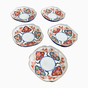 Kozara Plates by Shobido Honten for Arita, 1950s, Set of 5-DWL-2035409