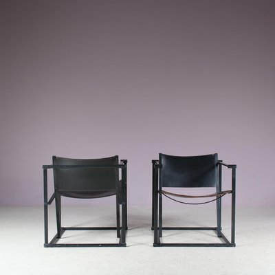 Kubus Chairs by Radboud Van Beekum for Pastoe, Netherlands, 1980s, Set of 2-DV-2035185