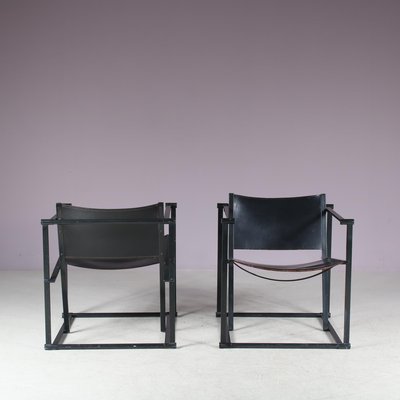 Kubus Chairs by Radboud Van Beekum for Pastoe, Netherlands, 1980s, Set of 2-DV-2035185