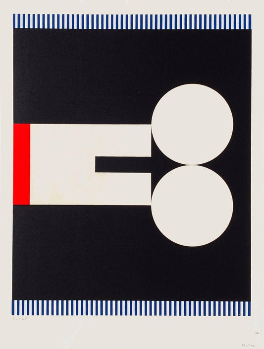 Kumi Sugaï, Homme N°1, 1973, Screen Print on BFK Rives Paper