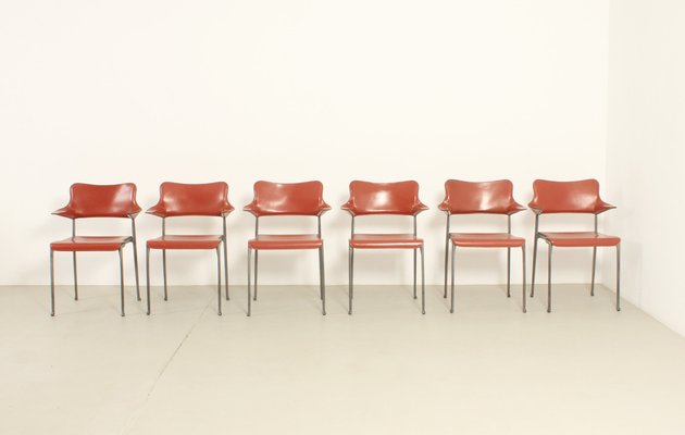 Kumo Chairs by Toshiyuki Kita for Casas, Spain, 1989, Set of 6-UB-1818681