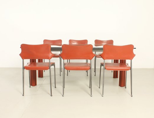 Kumo Chairs by Toshiyuki Kita for Casas, Spain, 1989, Set of 6-UB-1818681