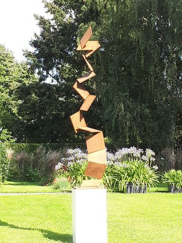 Kuno Vollet, Aspiring Path, Metal Sculpture