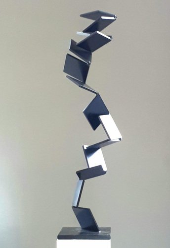 Kuno Vollet, Aspiring Path, Metal Sculpture