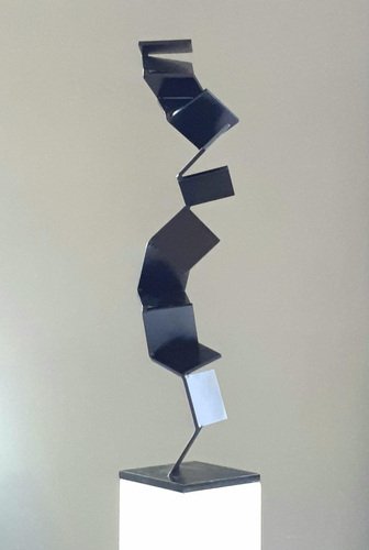 Kuno Vollet, Aspiring Path, Metal Sculpture