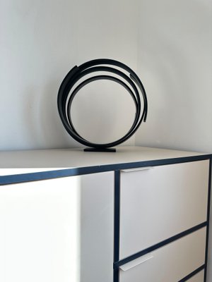 Kuno Vollet, Black Orbit, Steel Sculpture-MDB-1821761