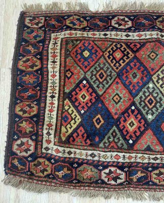 Kurdish Handmade Rug, 1880s-JZV-1367127