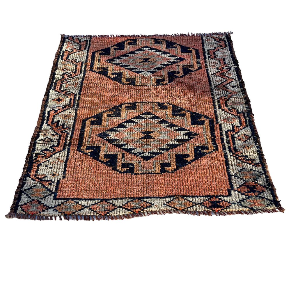 Kurdish Herki Rug, 1960s