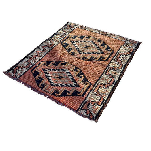 Kurdish Herki Rug, 1960s