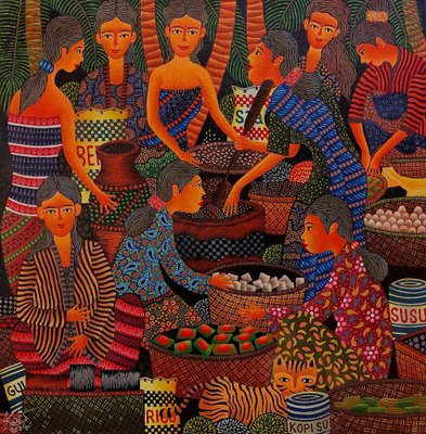 Kusbudiyanto, Hatajan, 2024, Acrylic on Canvas-CHG-2037937