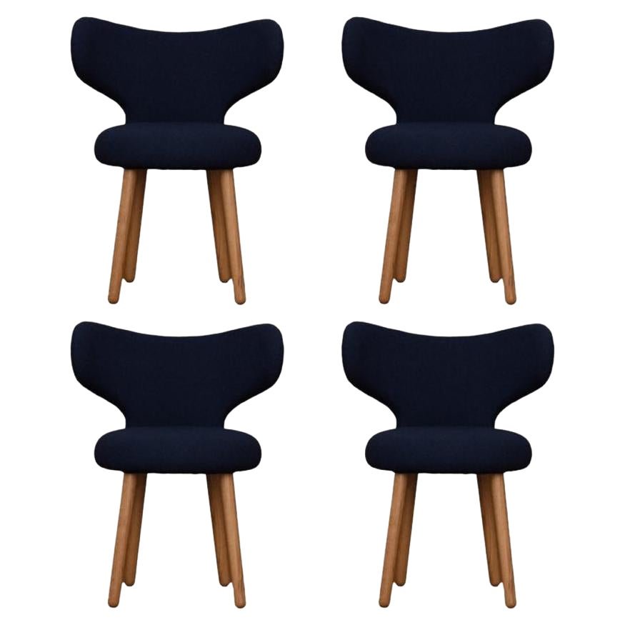 Kvadrat/Hallingdal & Fiord WNG Chairs by Mazo Design, Set of 4