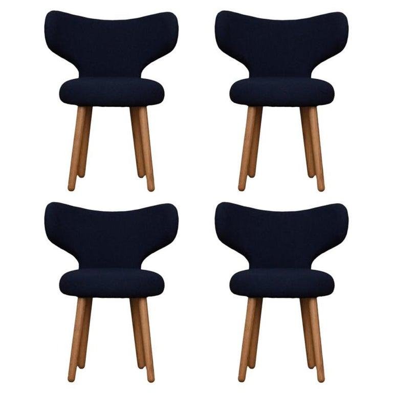 Kvadrat/Hallingdal & Fiord WNG Chairs by Mazo Design, Set of 4