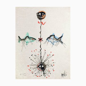 L'âge du verseau, poissons et étoile by Jean Cocteau-FMZ-959494