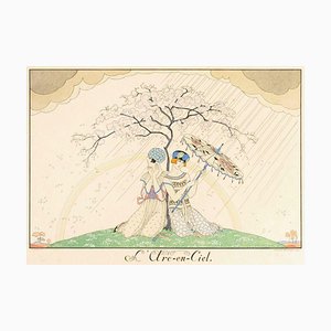 L'arc-en-ciel - Original Pochoir by G. Barbier - 1920 1920-ZCI-760506