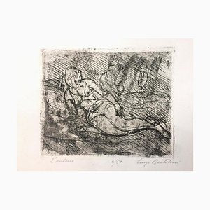 L'Aretino - Etching by Luigi Bartolini - 1957 1957-ZCI-759037