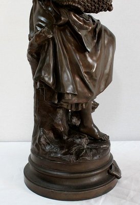 L.E. Cana, Les Cerises, 19th-Century, Bronze-RVK-1076145