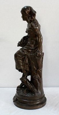 L.E. Cana, Les Cerises, 19th-Century, Bronze-RVK-1076145