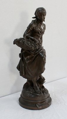 L.E. Cana, Les Cerises, 19th-Century, Bronze-RVK-1076145