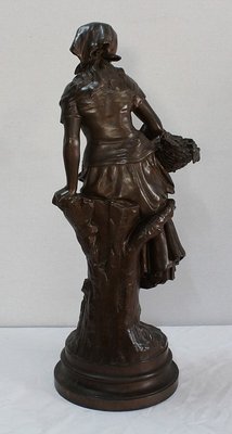 L.E. Cana, Les Cerises, 19th-Century, Bronze-RVK-1076145