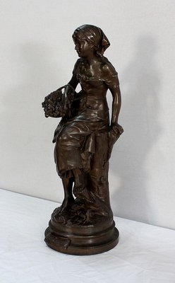 L.E. Cana, Les Cerises, 19th-Century, Bronze-RVK-1076145