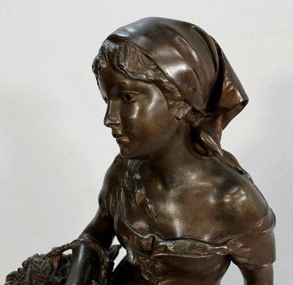 L.E. Cana, Les Cerises, 19th-Century, Bronze-RVK-1076145