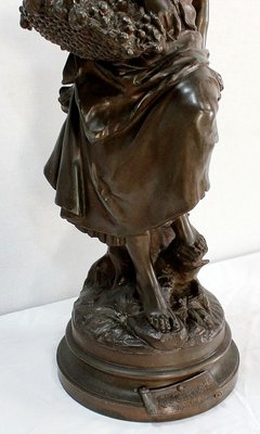 L.E. Cana, Les Cerises, 19th-Century, Bronze-RVK-1076145