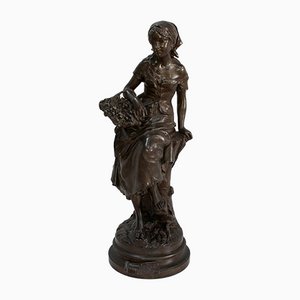 L.E. Cana, Les Cerises, 19th-Century, Bronze-RVK-1076145