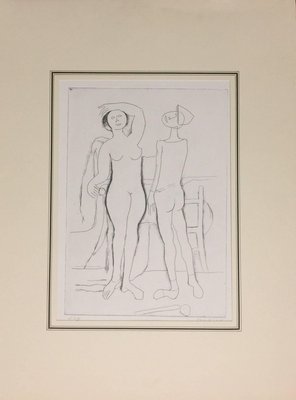 L’Incontro - Original Etching - 1961 1961-ZCI-761458