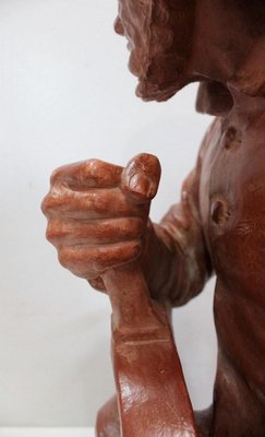 L. Morice, Terracotta Bust, Fisherman at the Helm-RVK-870143